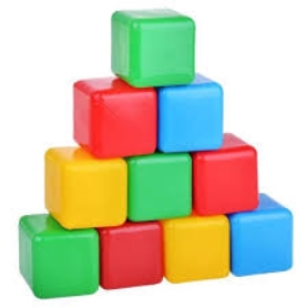 Кубики Пластмастер цветные 14001 — купить по выгодной цене на Яндекс.Маркете